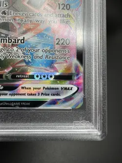 2021 POKEMON SWSH BLACK STAR PROMO #103 FA VMAX BLASTOISE PSA 10 - Image 4