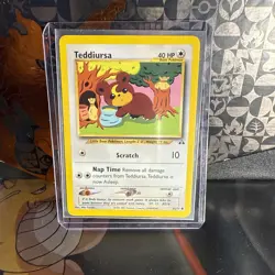 Teddiursa 65/75 Pokemon Neo Discovery LP - Image 1