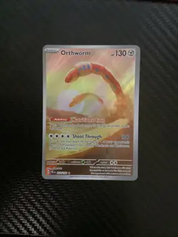 Pokemon TCG Orthworm 224/193 Paldea Evolved Holo Illustration Rare NM - Image 1