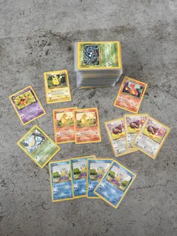 250× Pokemon Vintage WOTC Cards 1999 Set Bulk Lot Bundle Base/2 Rocket Jungle - Image 3