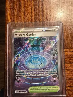 Mystery Garden Ultra Rare Full Art 172/132 Pokemon Mega Evolution - Image 1