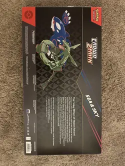 Pokemon TCG: Crown Zenith Sea and Sky Premium Collection Box 14 Packs NFS - Image 2