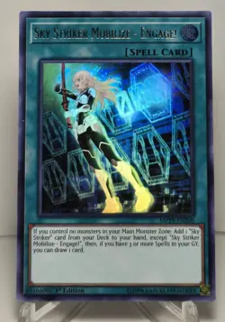 Sky Striker Mobilize - Engage MP19-EN260 Ultra Rare 1st Edition Yugioh NM/M - Image 1