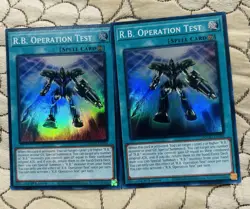 X2Yugioh R.B. Operation Test DOOD-EN094 1st Edition Super Rare NM Presale - Image 1