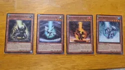 YuGiOh 4 Card Baby Dragon Ruler Set LTGY Unlimited Edition Common - Image 1