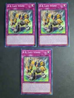 R.B. Last Stand (X3) DOOD-EN095 Common Yugioh Doom of Dimensions - Image 1