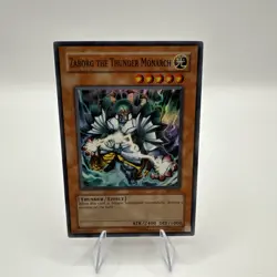 Yu-Gi-Oh! Zaborg the Thunder Monarch AST-023 Super Rare Unlimited NM Holo Yugioh - Image 1