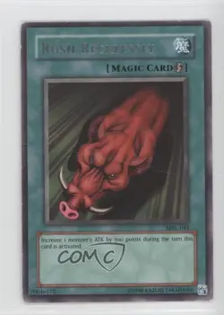 Rush Recklessly Unlimited YuGiOh Magic Ruler Booster #MRL-043 2002 READ - Image 1