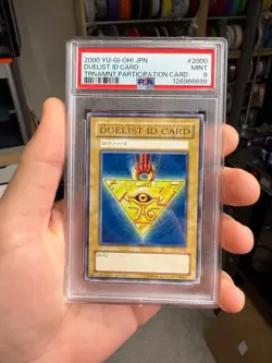 PSA9 DUELIST ID CARD KONAMI OFFICIAL TOURNAMENT PARTICIPATION YuGiOh JAPANESE - Image 1