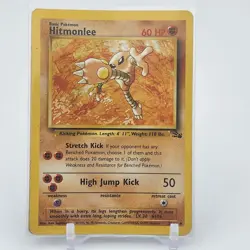 Hitmonlee 22/62 Fossil - Rare - Pokemon Card WOTC 1999 - HP - Image 1