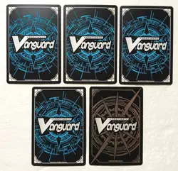 Lot of 5 Japanese Cardfight!! Vanguard RR Card Set - Image 2