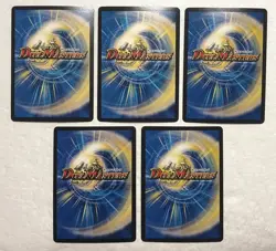 Lot of 5 Japanese Duel Masters Trading Card Game VR Card Set - Image 2