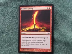 MTG Seething Song Mirrodin Regular Card 104/189, NM-VLP. Multiple Copies - Image 1