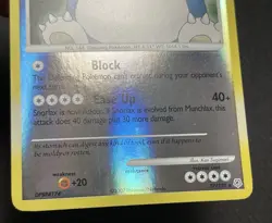 Snorlax 37/130 Rare Diamond and Pearl Reverse Holo Pokemon Card MP - Image 3