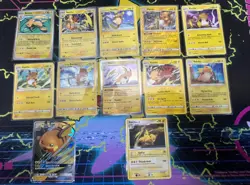 Raichu Pokemon Cards Holo/Reverse 12x LOT SV, SM Promo, GX, Classic Collection!! - Image 1