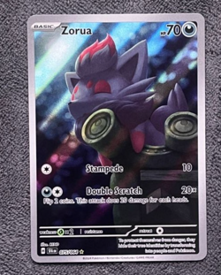 Zorua 075/064 Shrouded Fable Holo Illustration Rare Card Pokemon TCG Near Mint - Image 1