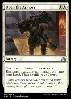 Open the Armory 032/297 Shadows over Innistrad MTG Magic the Gathering card - Image 1