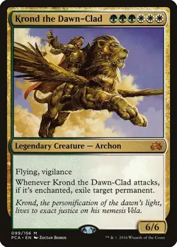 1x - Krond the Dawn-Clad - Planechase Anthology - NM MTG - Image 1