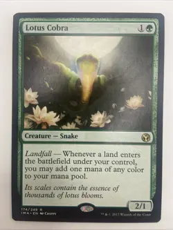 Lotus Cobra #174/249 (NM) Iconic Masters IMA Magic MTG - Image 1