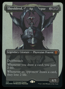 Sheoldred, the Apocalypse (Concept Praetor) - Foil -MTG Dominaria United -RareCo - Image 1