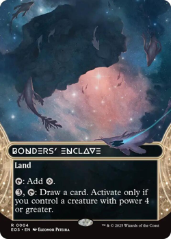 MTG magic 1x Bonder's Enclave (M/NM) Stellar Sights Edge of Eternities - Image 1