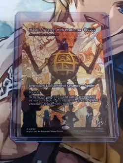 MTG - Master Weaver, Web protector Arasta Of The Endless Web - Spiderman UB - Image 1