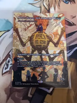 MTG - Master Weaver, Web protector Arasta Of The Endless Web - Spiderman UB - Image 2