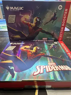 Magic: The Gathering Spider-Man Collector Omega Box Collector Booster Box Sealed - Image 1