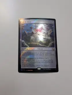 MTG - All Is Dust (Ripple Foil) - Commander: Modern Horizons 3 NM/M Condition - Image 1