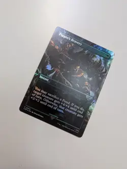 MTG - Pippin's Bravery (Borderless Foil) - Lord of The Rings NM/M Condition - Image 2