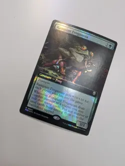 MTG - Rampant Frogantua (Extended Art Ripple Foil) - Commander: M3C NM/M Cond - Image 2