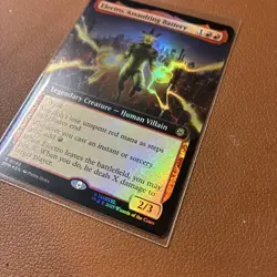 MTG Electro, Assaulting Battery - Extended Art Foil Magic Marvel Spider-Man - Image 2