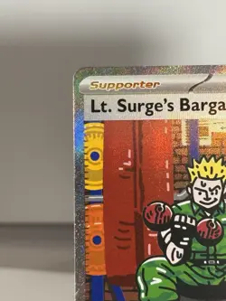 Lt. Surge's Bargain (Special Illustration Rare) 185/132 - Mega Evolution Pokemon - Image 2