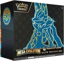 Mega Evolution Pokemon Center Mega Lucario Elite Trainer Box ETB PRESALE CONFIRM - Image 1