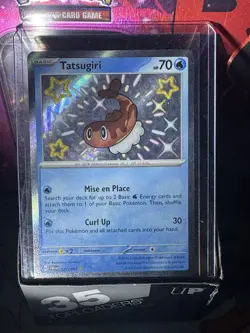Pokemon TCG Tatsugiri Holo Shiny Rare Card Paldean Fates 127/091 Near Mint - Image 3