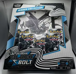 Pokemon TCG Scarlet & Violet Black Bolt Binder Collection - Image 1