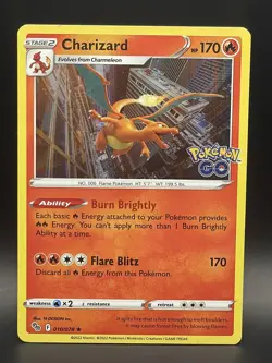 Charizard 010/078 - Pokemon GO - Holo - Holo Rare - NM/MT - Pokemon TCG - Image 1