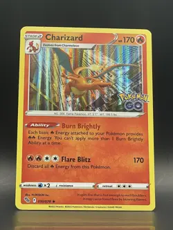 Charizard 010/078 - Pokemon GO - Holo - Holo Rare - NM/MT - Pokemon TCG - Image 2