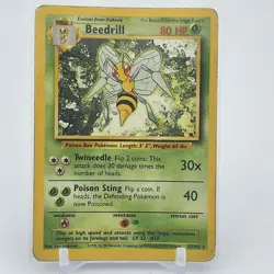 Pokemon TCG - Beedrill - 17/102 - Base Set Unlimited - Non Holo - HP - Image 1