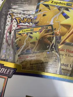 Pokemon TCG: Scarlet & Violet-151 Zapdos ex Collection - Brand New, Sealed! - Image 4