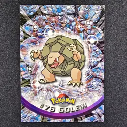 Golem #76 1999 Topps Pokemon TV Animation Edition Series 1 - Image 1