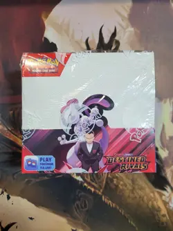 Pokemon Destined Rivals Booster Box Brand New Sealed - Image 1