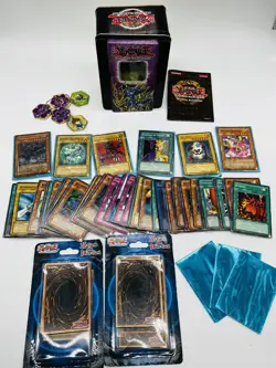 Konami Yu-Gi-Oh Trading Card Game Huge Lot Cards Medallions Rare Rule Book - Image 1