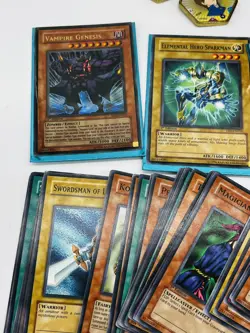 Konami Yu-Gi-Oh Trading Card Game Huge Lot Cards Medallions Rare Rule Book - Image 5