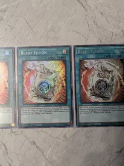 Yu-Gi-Oh! Ready Fusion (x3), Secret Rare, 1st Edition, DAMA, NM - Image 3