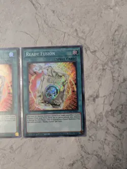 Yu-Gi-Oh! Ready Fusion (x3), Secret Rare, 1st Edition, DAMA, NM - Image 4