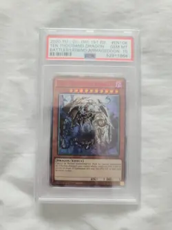 PSA 10 BLAR-EN10k Ten Thousand Dragon Yugioh Starlight Rare - Image 1