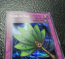 Yu-Gi-Oh! Goblin Fan TFK-003 Prismatic Rare Promo Very Lightly Played x1 - Image 4