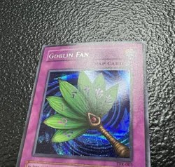 Yu-Gi-Oh! Goblin Fan TFK-003 Prismatic Rare Promo Very Lightly Played x1 - Image 5