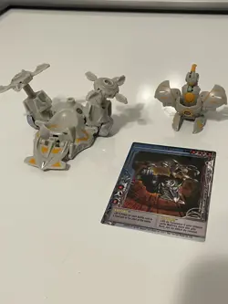 *EXCELLENT* Bakugan Mechtanium Surge - Haos Kopotrix w/ Card and Haos Aranaut - Image 1